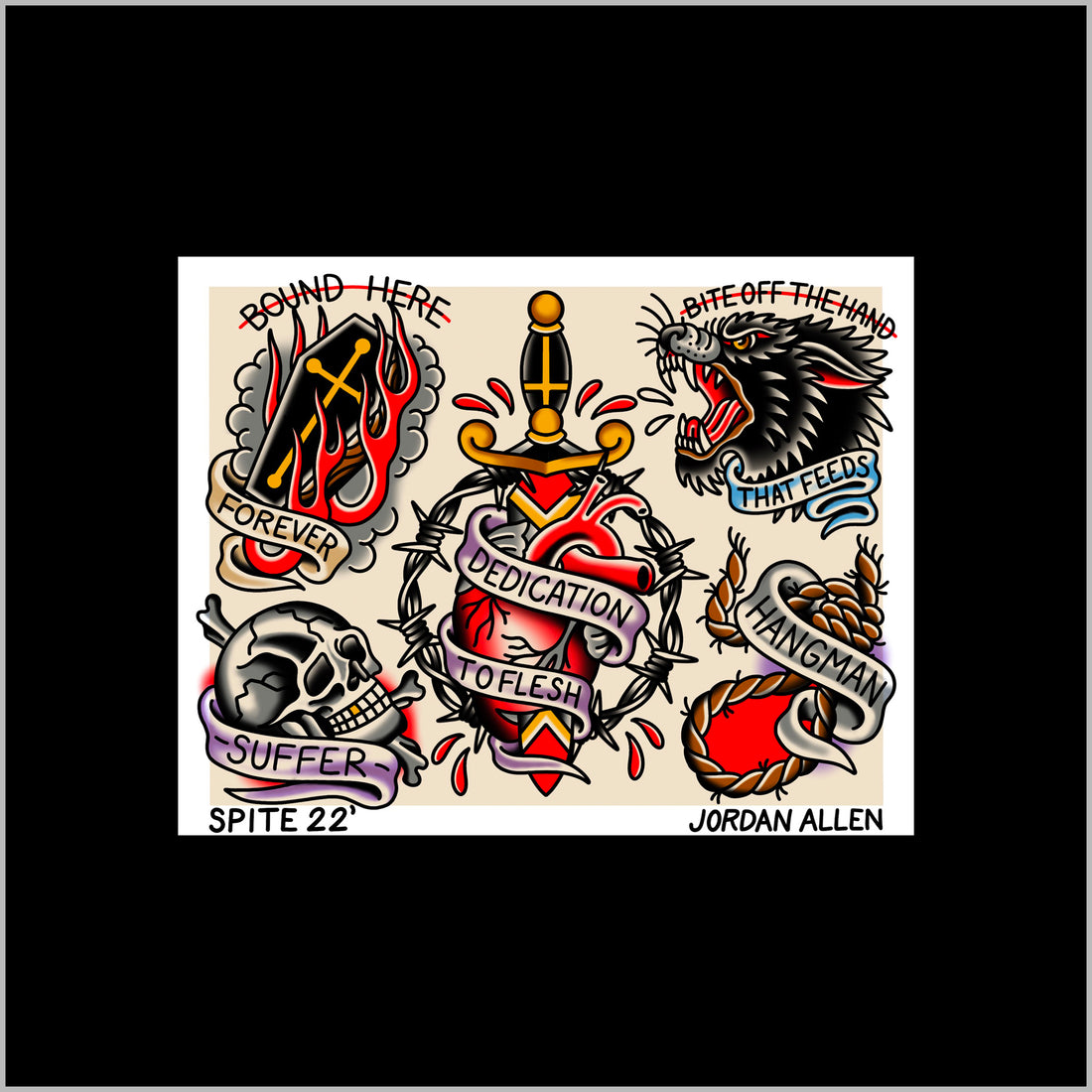 Dedication to Flesh Flash Sheet